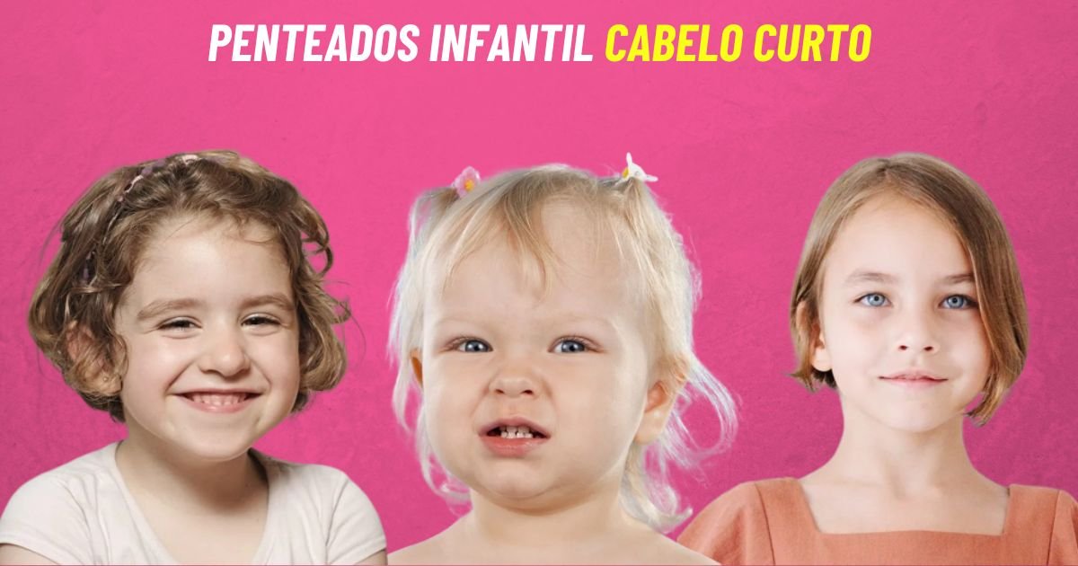PENTEADO INFANTIL PARA CABELOS CACHEADOS - PENTEADO LATERAL 