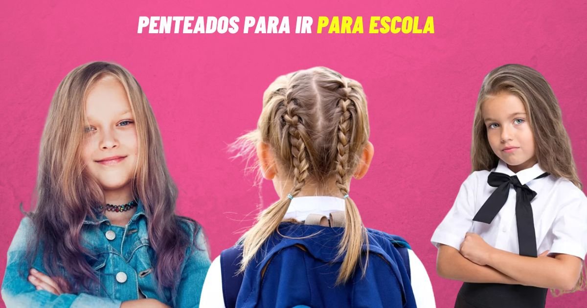 12 Penteados Infantis Fáceis para Escola, 12 Easy Hairstyles for School