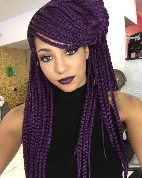 Tendência: Box braids coloridas - Just Lia